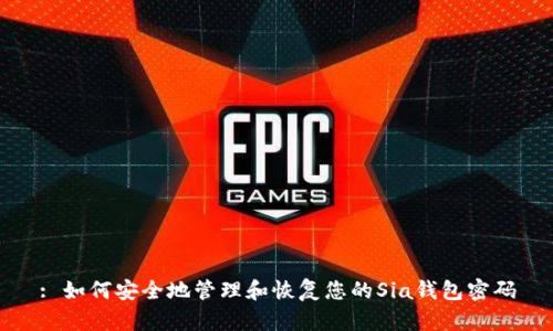 : 如何安全地管理和恢复您的Sia钱包密码