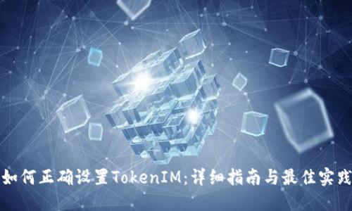 如何正确设置TokenIM：详细指南与最佳实践