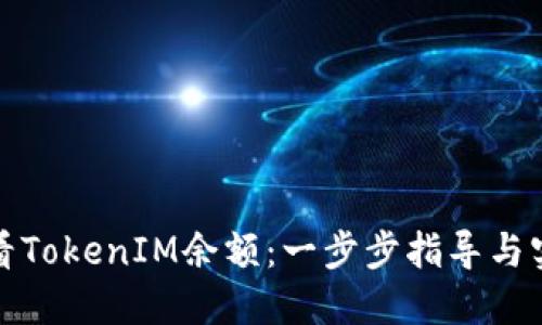 如何查看TokenIM余额：一步步指导与实用技巧