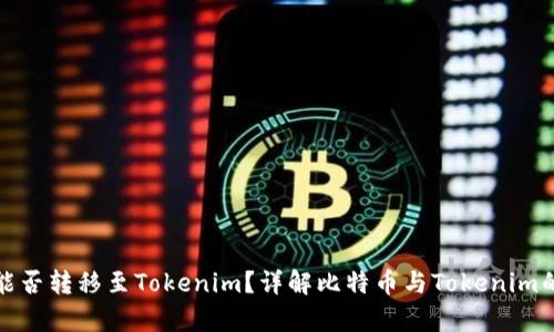 比特币能否转移至Tokenim？详解比特币与Tokenim的兼容性