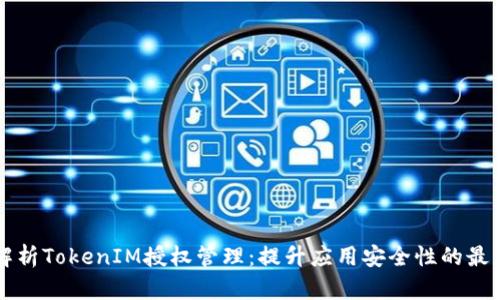 深入解析TokenIM授权管理：提升应用安全性的最佳实践