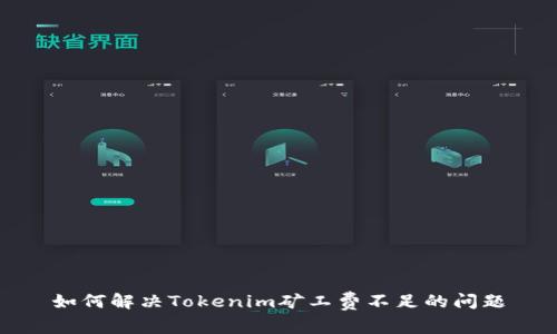 如何解决Tokenim矿工费不足的问题